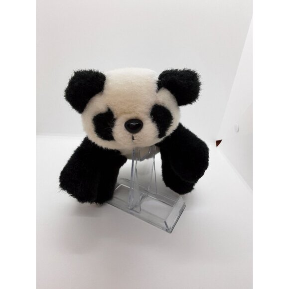 Vintage 2000 giant star 7'' Panda plush Sweeties Jingjing Limited Edition Y2K - Picture 1 of 5